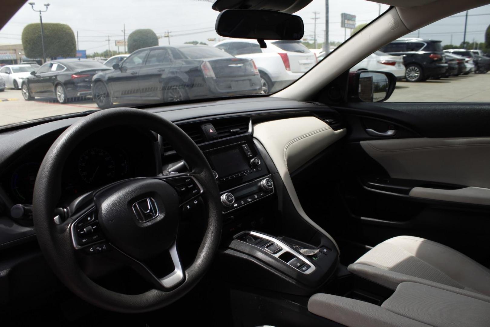 2019 Red Honda Insight LX (19XZE4F14KE) with an 1.5L I-4 DOHC engine, located at 2401 E Main St., Grand Prairie, TX, 75050, (972) 262-4440, 32.748981, -96.969643 - Photo#12