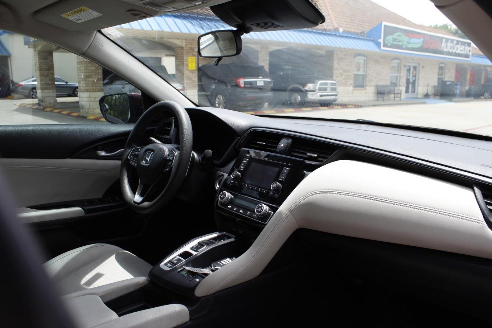 2019 Red Honda Insight LX (19XZE4F14KE) with an 1.5L I-4 DOHC engine, located at 2401 E Main St., Grand Prairie, TX, 75050, (972) 262-4440, 32.748981, -96.969643 - Photo#14