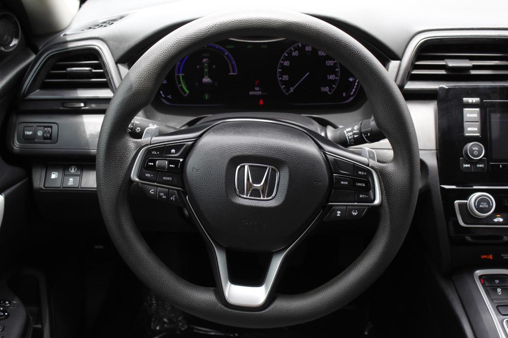 2019 Red Honda Insight LX (19XZE4F14KE) with an 1.5L I-4 DOHC engine, located at 2401 E Main St., Grand Prairie, TX, 75050, (972) 262-4440, 32.748981, -96.969643 - Photo#22