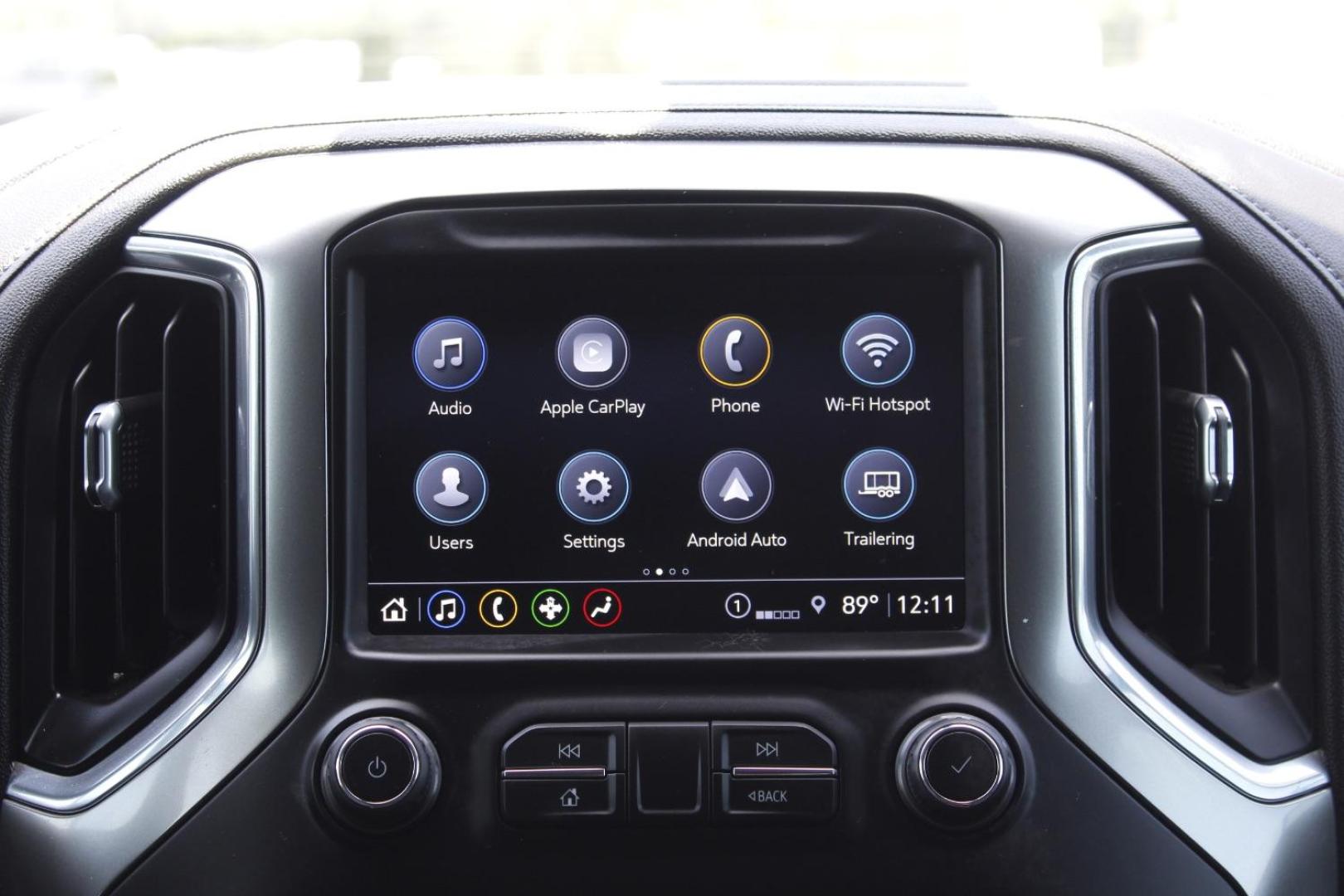 2021 Black Chevrolet Silverado 1500 4WD Crew Cab Short Bed RST (3GCUYEED3MG) , located at 2401 E Main St., Grand Prairie, TX, 75050, (972) 262-4440, 32.748981, -96.969643 - Photo#16
