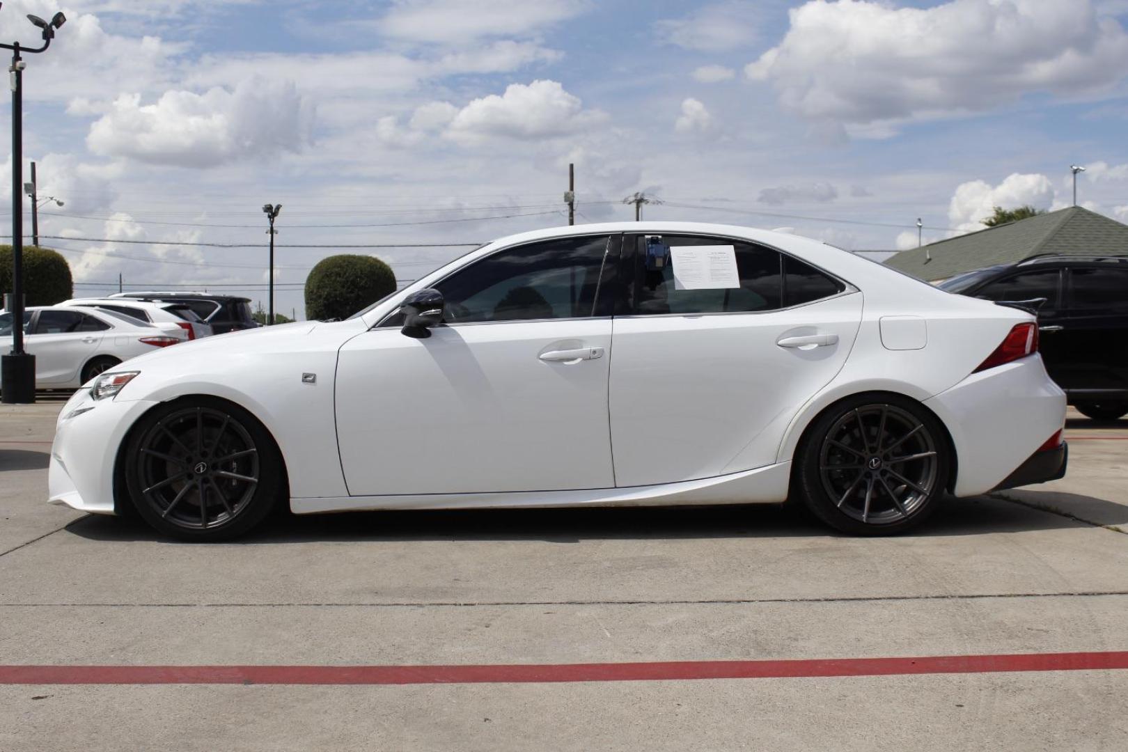 2014 White Lexus IS 350 (JTHBE1D2XE5) with an 3.5L engine, located at 2401 E Main St., Grand Prairie, TX, 75050, (972) 262-4440, 32.748981, -96.969643 - Photo#2