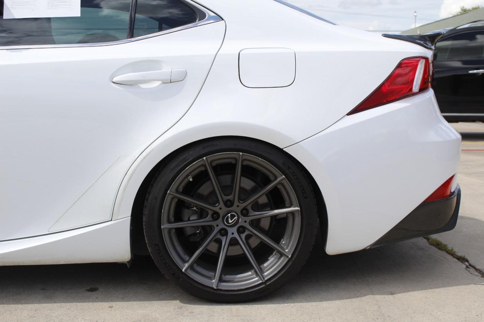 2014 White Lexus IS 350 (JTHBE1D2XE5) with an 3.5L engine, located at 2401 E Main St., Grand Prairie, TX, 75050, (972) 262-4440, 32.748981, -96.969643 - Photo#4