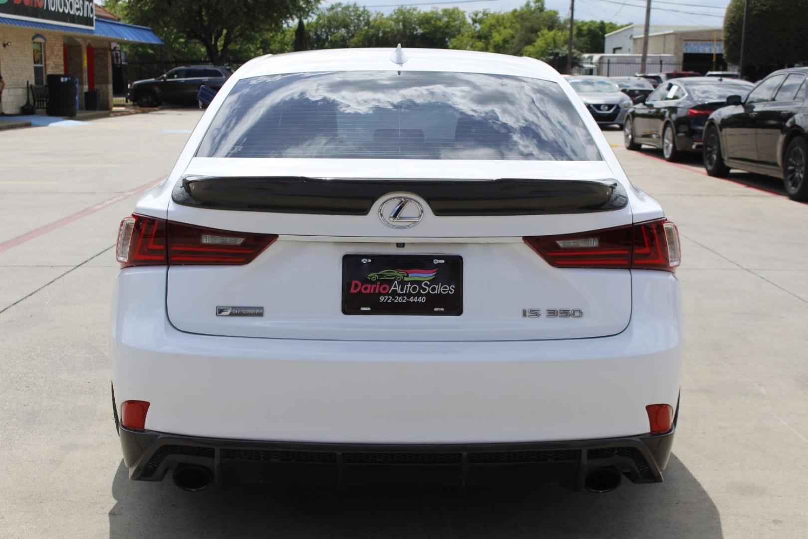 2014 White Lexus IS 350 (JTHBE1D2XE5) with an 3.5L engine, located at 2401 E Main St., Grand Prairie, TX, 75050, (972) 262-4440, 32.748981, -96.969643 - Photo#6