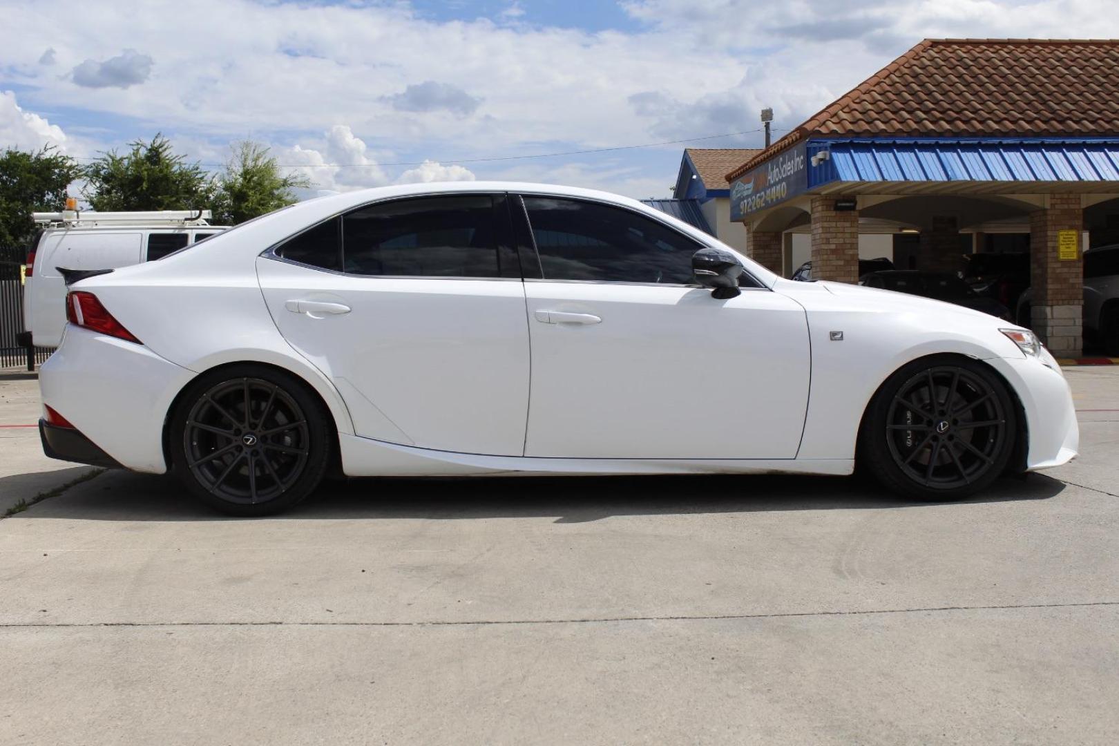 2014 White Lexus IS 350 (JTHBE1D2XE5) with an 3.5L engine, located at 2401 E Main St., Grand Prairie, TX, 75050, (972) 262-4440, 32.748981, -96.969643 - Photo#9