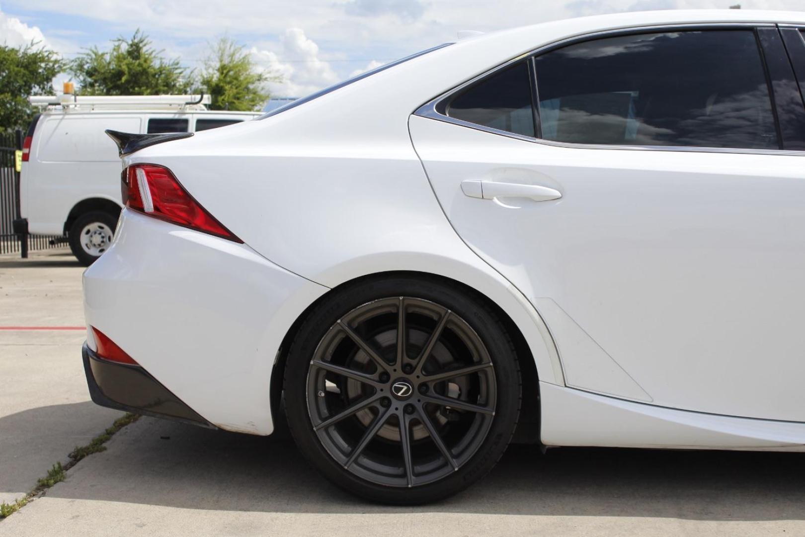 2014 White Lexus IS 350 (JTHBE1D2XE5) with an 3.5L engine, located at 2401 E Main St., Grand Prairie, TX, 75050, (972) 262-4440, 32.748981, -96.969643 - Photo#11