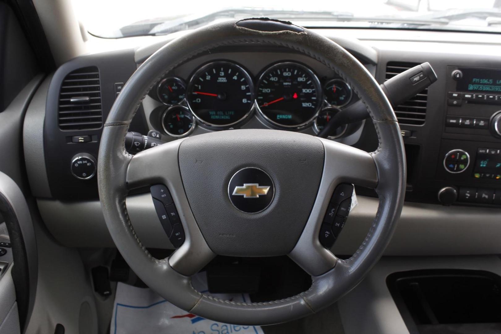 2012 Black Chevrolet Silverado 1500 LT Ext. Cab Long Box 2WD (1GCRCSE08CZ) with an 5.3L V8 OHV 16V FFV engine, 6-Speed Automatic transmission, located at 2401 E Main St., Grand Prairie, TX, 75050, (972) 262-4440, 32.748981, -96.969643 - Photo#23