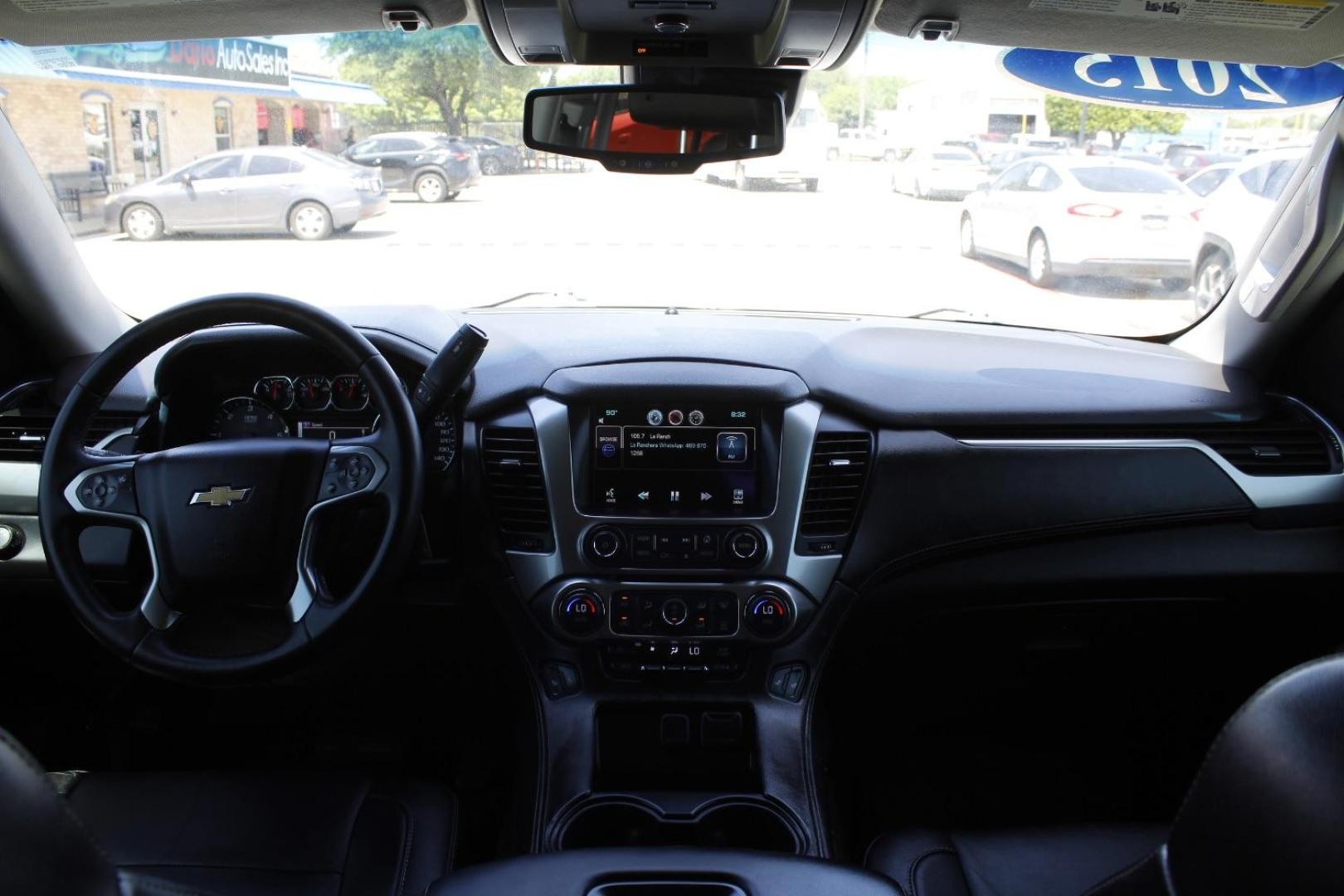 2015 White Chevrolet Tahoe LT (1GNSCBKC0FR) with an EcoTec3 5.3L V-8 gasoline direct injection engine, located at 2401 E Main St., Grand Prairie, TX, 75050, (972) 262-4440, 32.748981, -96.969643 - Photo#15