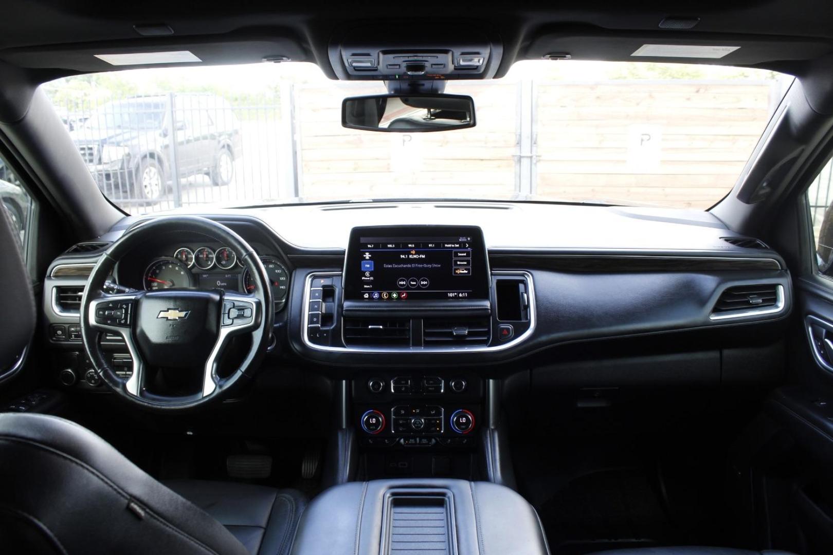 2021 Blue Chevrolet Tahoe 2WD LT (1GNSCNKD1MR) with an Duramax 3L I-6 diesel direct injection engine, located at 2401 E Main St., Grand Prairie, TX, 75050, (972) 262-4440, 32.748981, -96.969643 - Photo#15