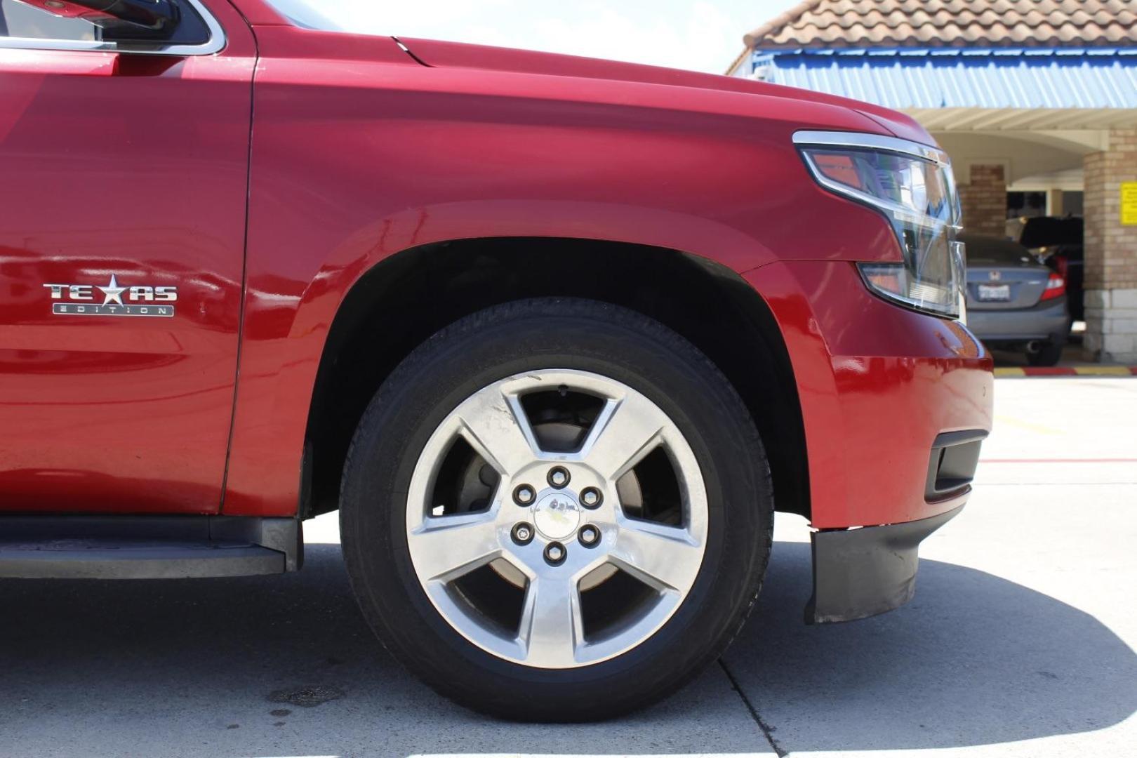 2015 Red Chevrolet Tahoe LT (1GNSCBKC9FR) with an EcoTec3 5.3L V-8 gasoline direct injection engine, located at 2401 E Main St., Grand Prairie, TX, 75050, (972) 262-4440, 32.748981, -96.969643 - Photo#9