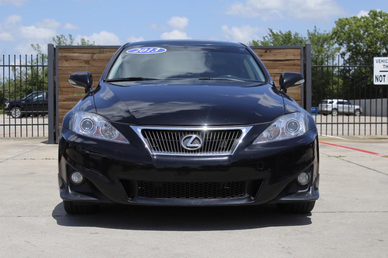 2013 Black Lexus IS 250 (JTHBF5C26D5) , located at 2401 E Main St., Grand Prairie, TX, 75050, (972) 262-4440, 32.748981, -96.969643 - Photo#0