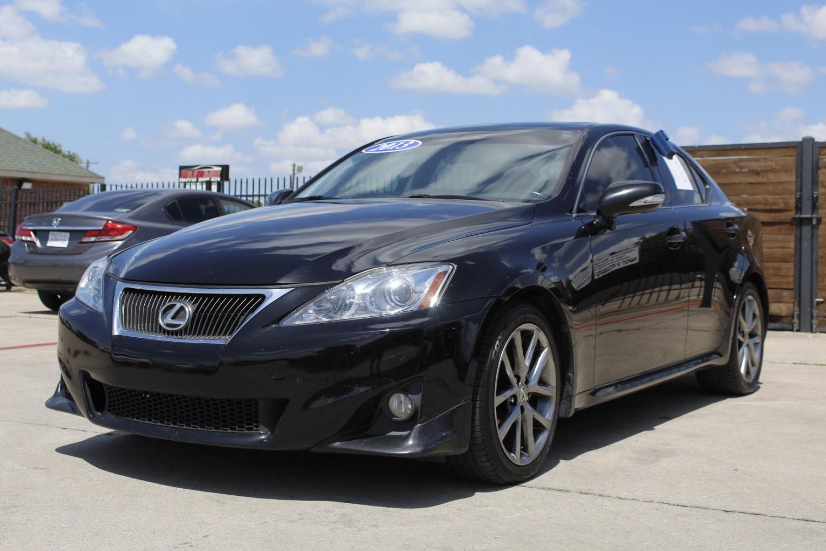 2013 Black Lexus IS 250 (JTHBF5C26D5) , located at 2401 E Main St., Grand Prairie, TX, 75050, (972) 262-4440, 32.748981, -96.969643 - Photo#1