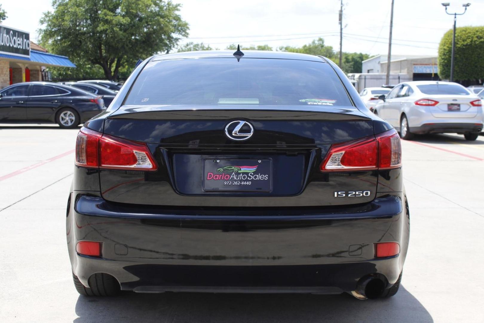 2013 Black Lexus IS 250 (JTHBF5C26D5) , located at 2401 E Main St., Grand Prairie, TX, 75050, (972) 262-4440, 32.748981, -96.969643 - Photo#5