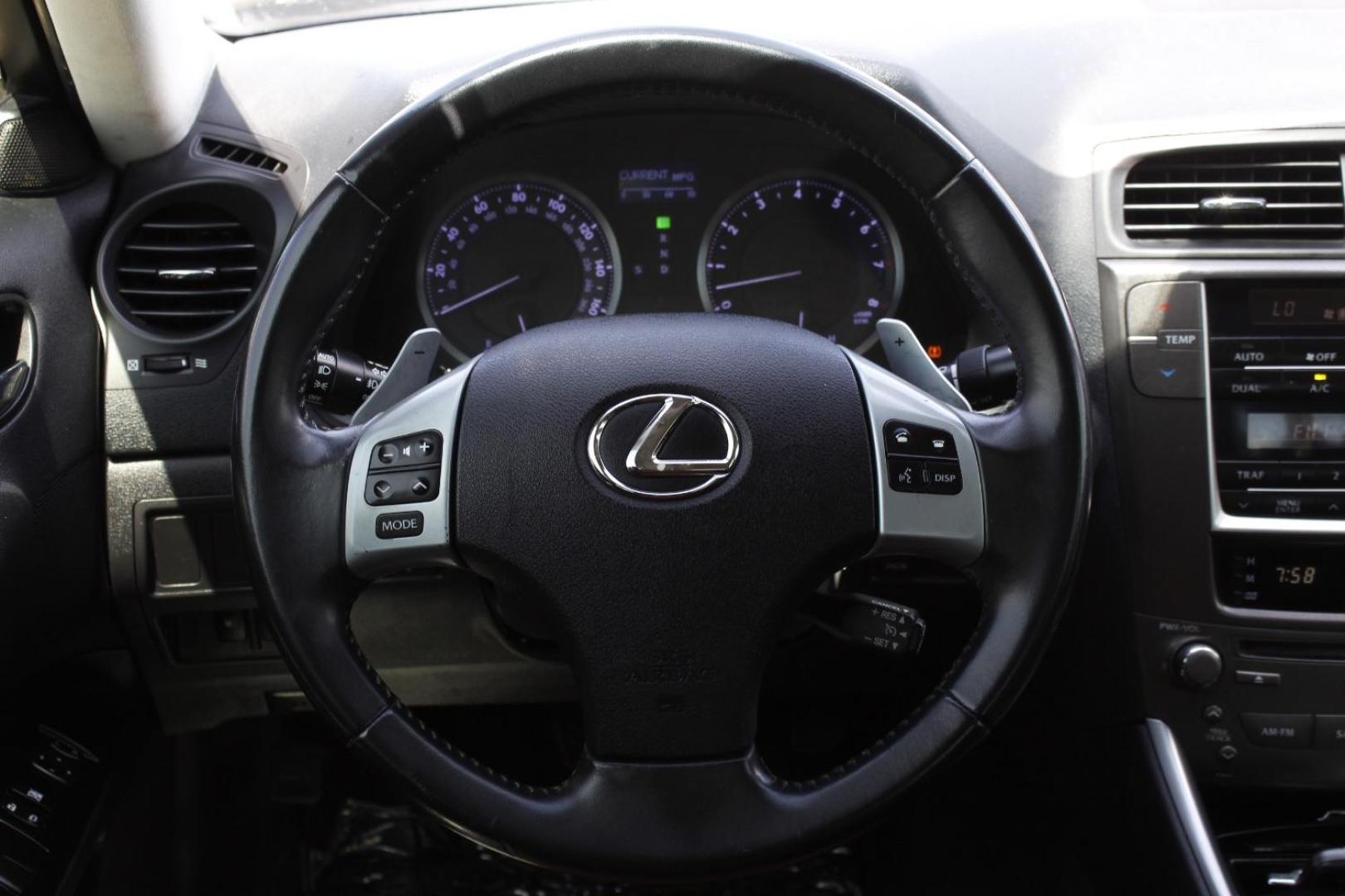 2013 Black Lexus IS 250 (JTHBF5C26D5) , located at 2401 E Main St., Grand Prairie, TX, 75050, (972) 262-4440, 32.748981, -96.969643 - Photo#19