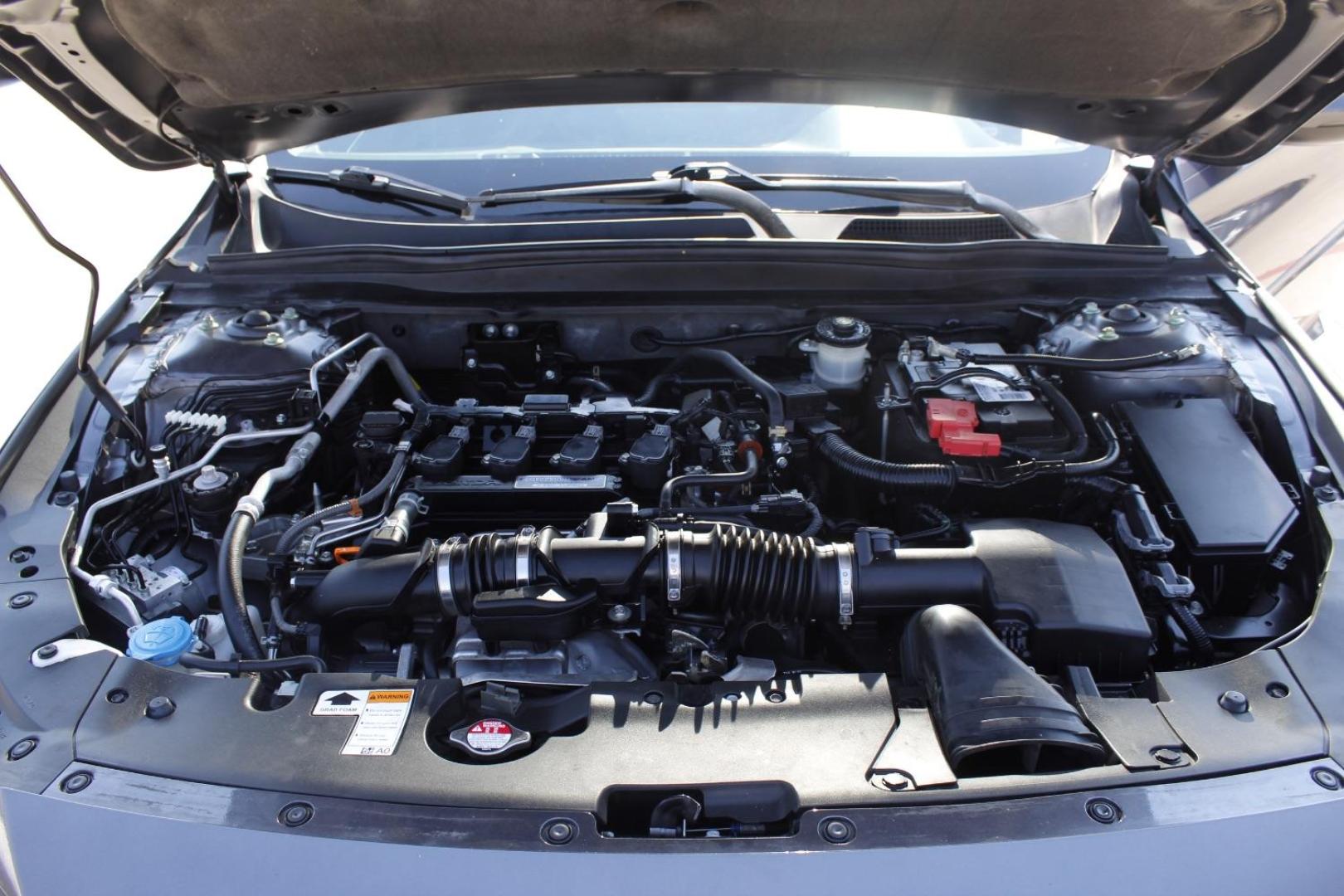 2019 Gray Honda Accord EX-L (1HGCV1F5XKA) with an 1.5L I-4 gasoline direct injection engine, located at 2401 E Main St., Grand Prairie, TX, 75050, (972) 262-4440, 32.748981, -96.969643 - Photo#18