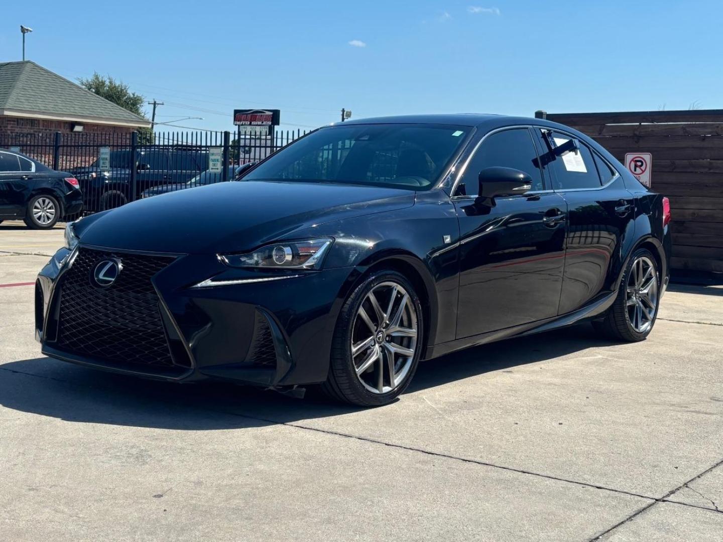 2017 Black Lexus IS 200t IS (JTHBA1D27H5) , located at 2401 E Main St., Grand Prairie, TX, 75050, (972) 262-4440, 32.748981, -96.969643 - Photo#2