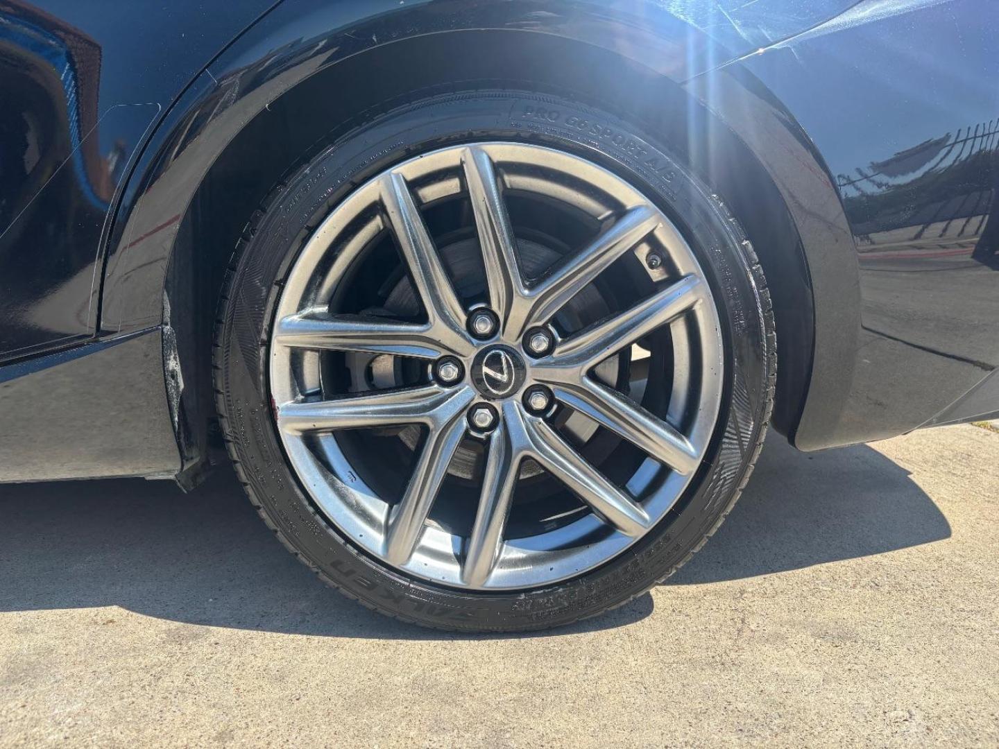 2017 Black Lexus IS 200t IS (JTHBA1D27H5) , located at 2401 E Main St., Grand Prairie, TX, 75050, (972) 262-4440, 32.748981, -96.969643 - Photo#4