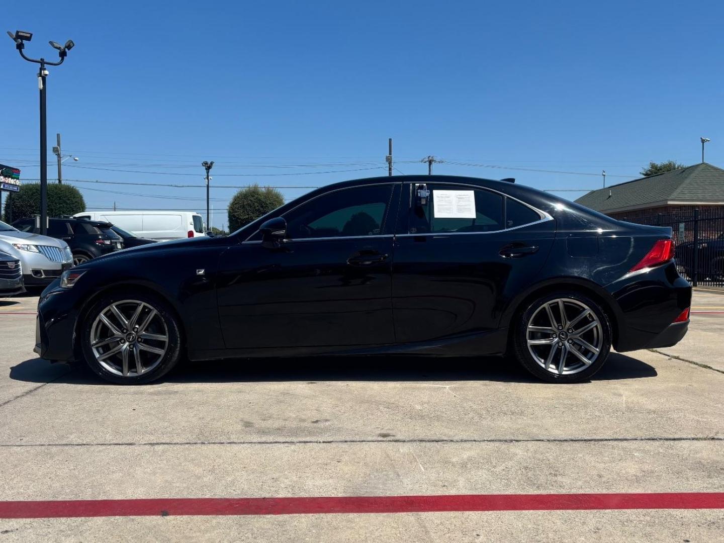 2017 Black Lexus IS 200t IS (JTHBA1D27H5) , located at 2401 E Main St., Grand Prairie, TX, 75050, (972) 262-4440, 32.748981, -96.969643 - Photo#5