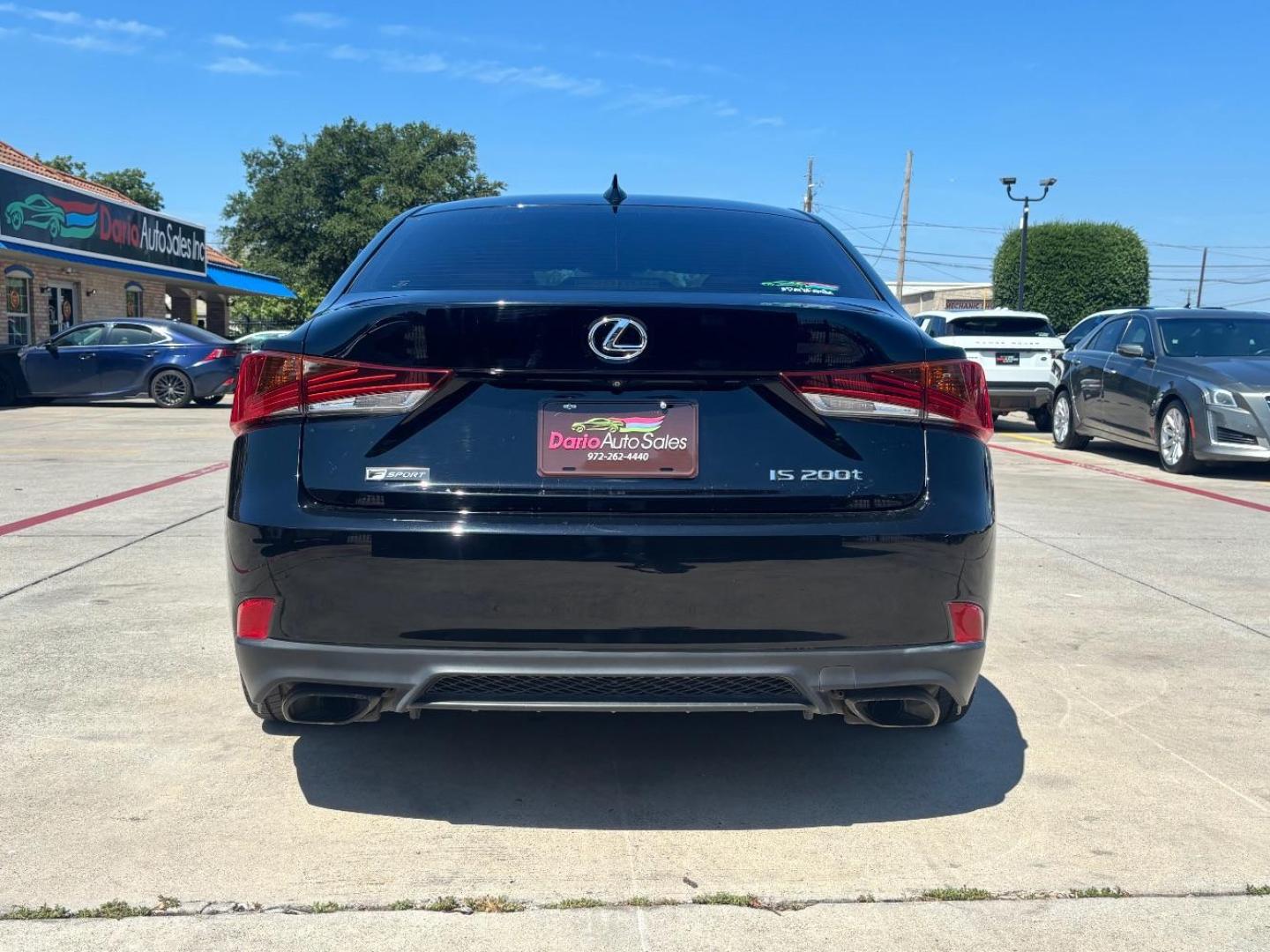 2017 Black Lexus IS 200t IS (JTHBA1D27H5) , located at 2401 E Main St., Grand Prairie, TX, 75050, (972) 262-4440, 32.748981, -96.969643 - Photo#7