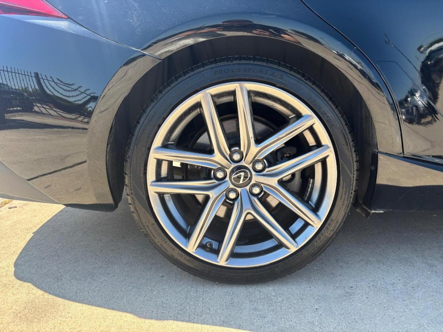 2017 Black Lexus IS 200t IS (JTHBA1D27H5) , located at 2401 E Main St., Grand Prairie, TX, 75050, (972) 262-4440, 32.748981, -96.969643 - Photo#9