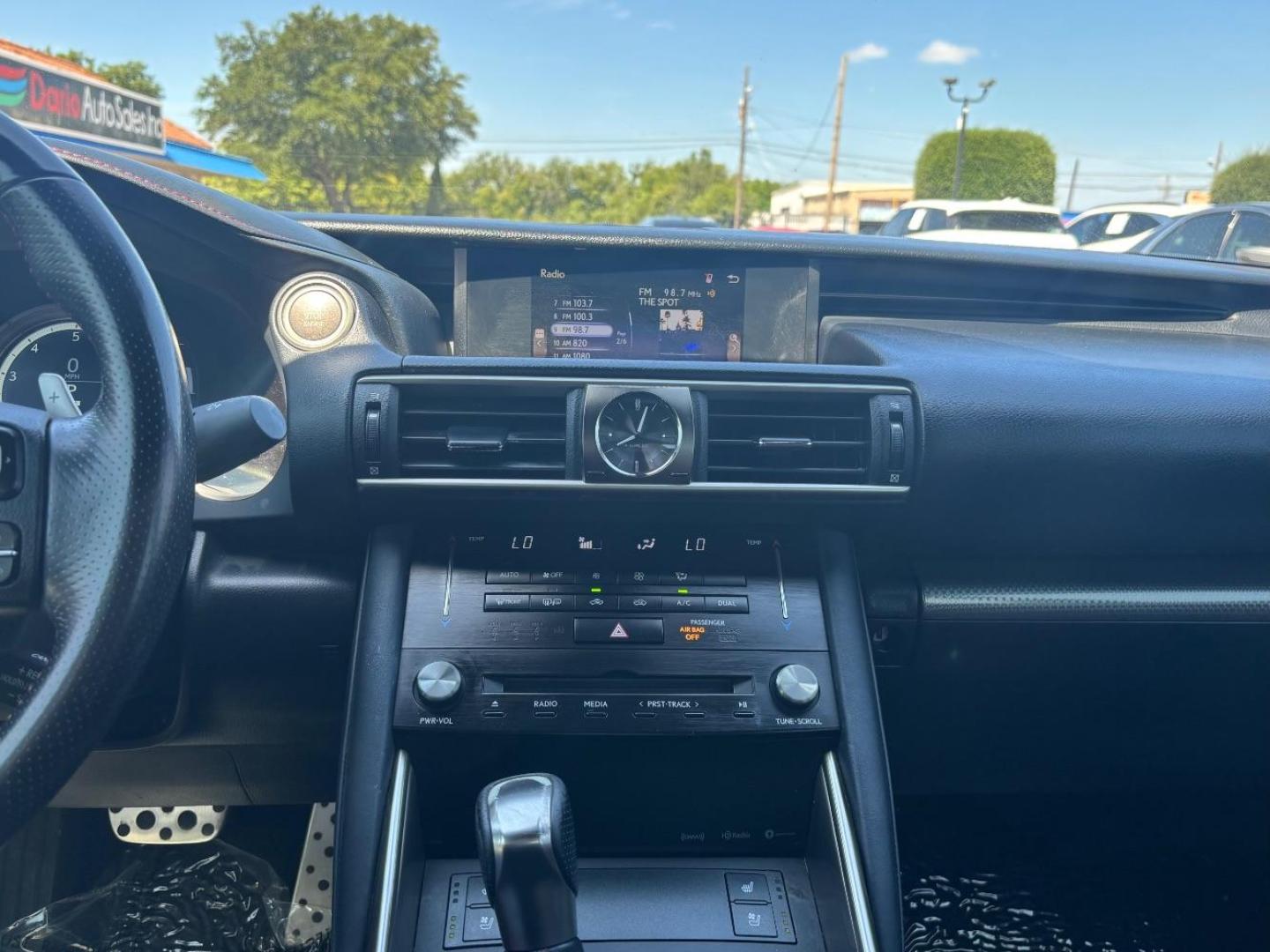 2017 Black Lexus IS 200t IS (JTHBA1D27H5) , located at 2401 E Main St., Grand Prairie, TX, 75050, (972) 262-4440, 32.748981, -96.969643 - Photo#14