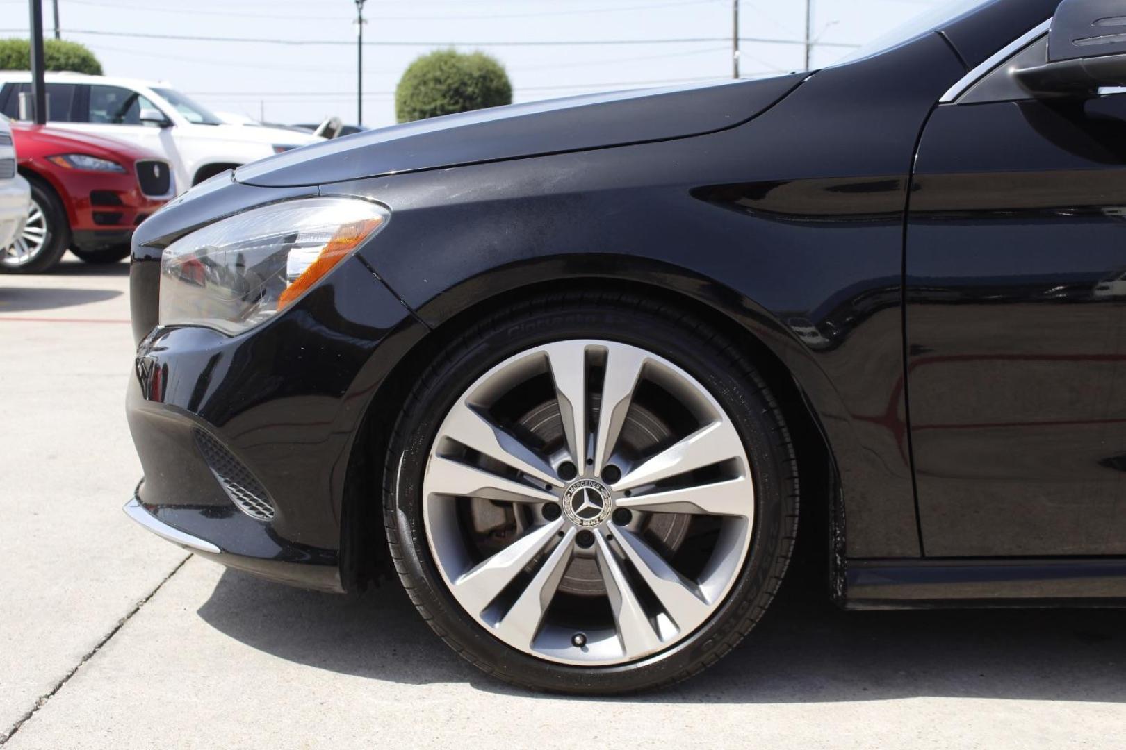 2018 Black Mercedes-Benz CLA 250 (WDDSJ4EB6JN) , located at 2401 E Main St., Grand Prairie, TX, 75050, (972) 262-4440, 32.748981, -96.969643 - Photo#3