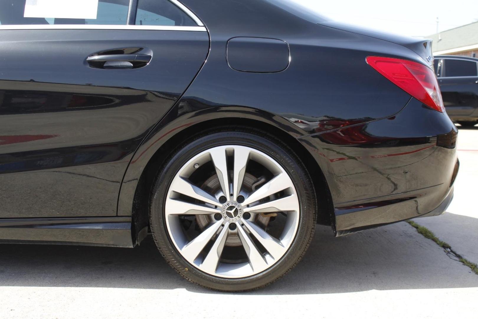 2018 Black Mercedes-Benz CLA 250 (WDDSJ4EB6JN) , located at 2401 E Main St., Grand Prairie, TX, 75050, (972) 262-4440, 32.748981, -96.969643 - Photo#4