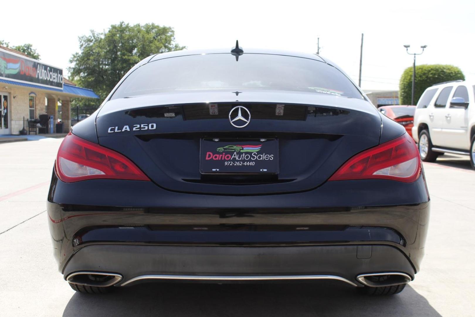 2018 Black Mercedes-Benz CLA 250 (WDDSJ4EB6JN) , located at 2401 E Main St., Grand Prairie, TX, 75050, (972) 262-4440, 32.748981, -96.969643 - Photo#6