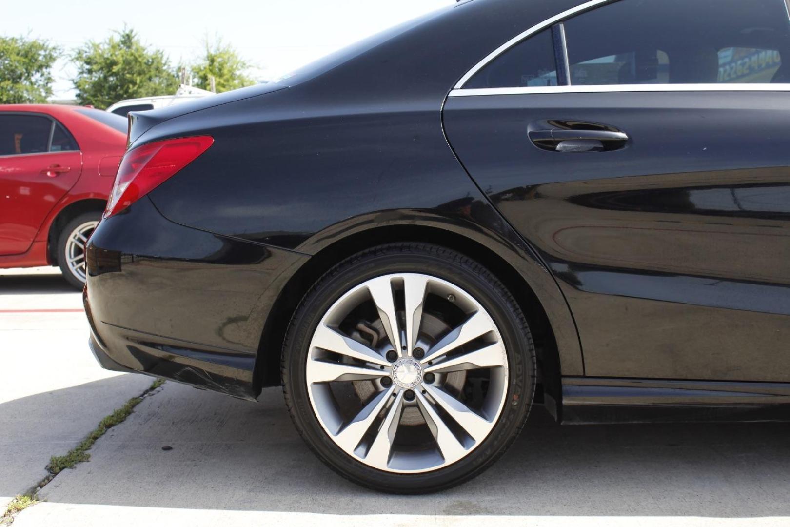 2018 Black Mercedes-Benz CLA 250 (WDDSJ4EB6JN) , located at 2401 E Main St., Grand Prairie, TX, 75050, (972) 262-4440, 32.748981, -96.969643 - Photo#9