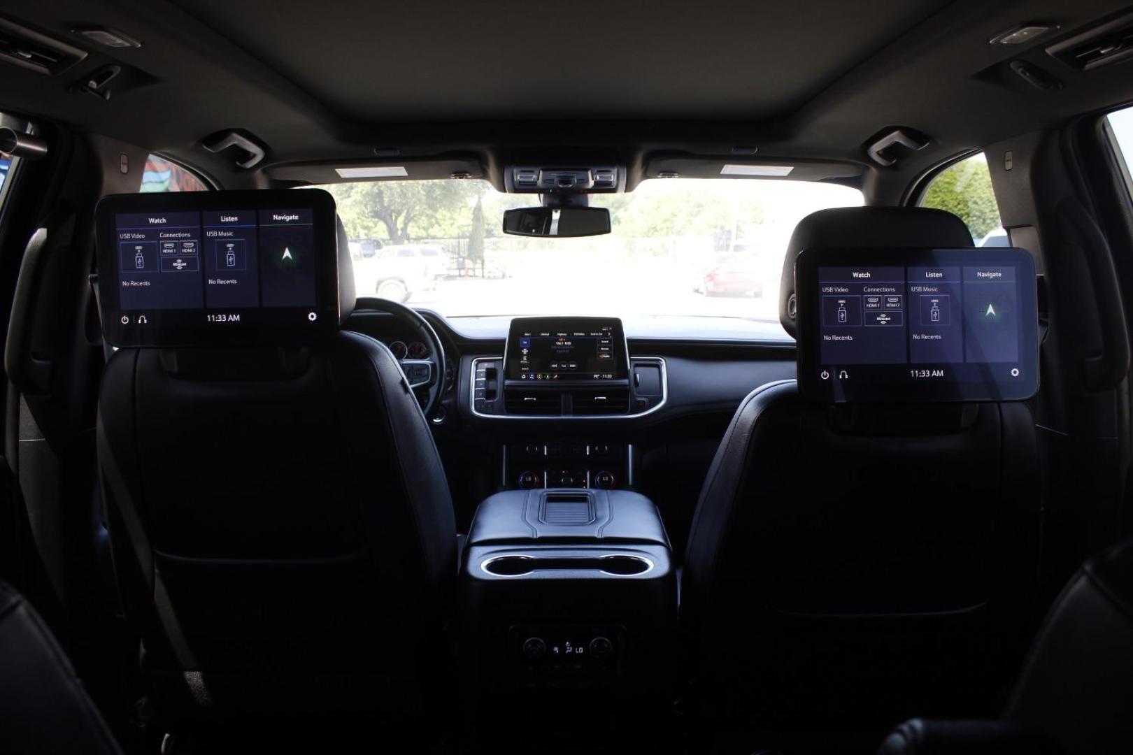 2021 Red Chevrolet Suburban 4WD Z71 (1GNSKDKD5MR) with an EcoTec3 5.3L V-8 gasoline direct injection engine, located at 2401 E Main St., Grand Prairie, TX, 75050, (972) 262-4440, 32.748981, -96.969643 - Photo#11