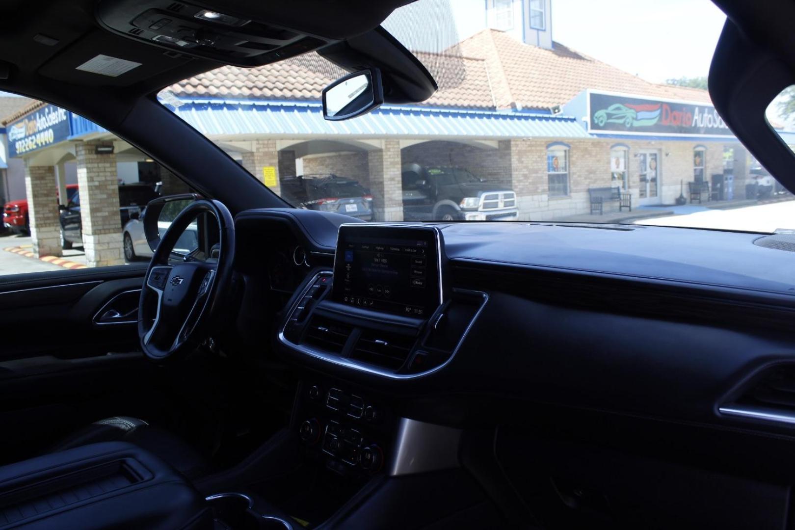 2021 Red Chevrolet Suburban 4WD Z71 (1GNSKDKD5MR) with an EcoTec3 5.3L V-8 gasoline direct injection engine, located at 2401 E Main St., Grand Prairie, TX, 75050, (972) 262-4440, 32.748981, -96.969643 - Photo#14