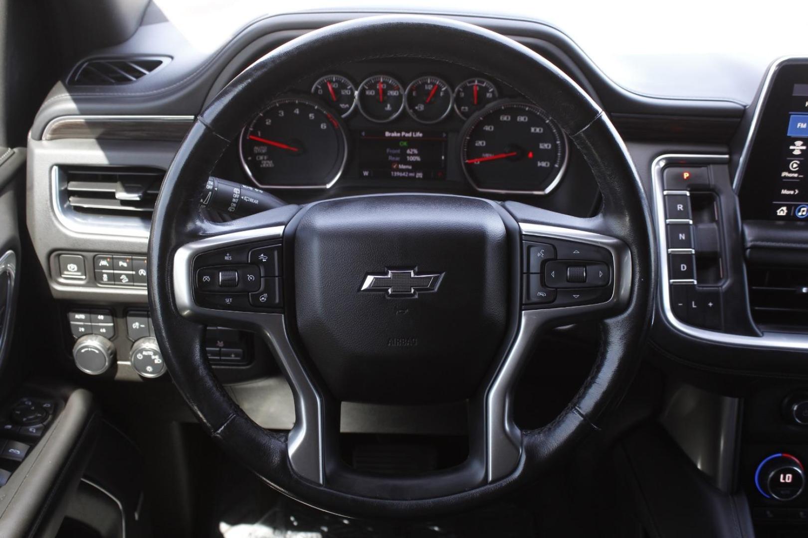 2021 Red Chevrolet Suburban 4WD Z71 (1GNSKDKD5MR) with an EcoTec3 5.3L V-8 gasoline direct injection engine, located at 2401 E Main St., Grand Prairie, TX, 75050, (972) 262-4440, 32.748981, -96.969643 - Photo#22