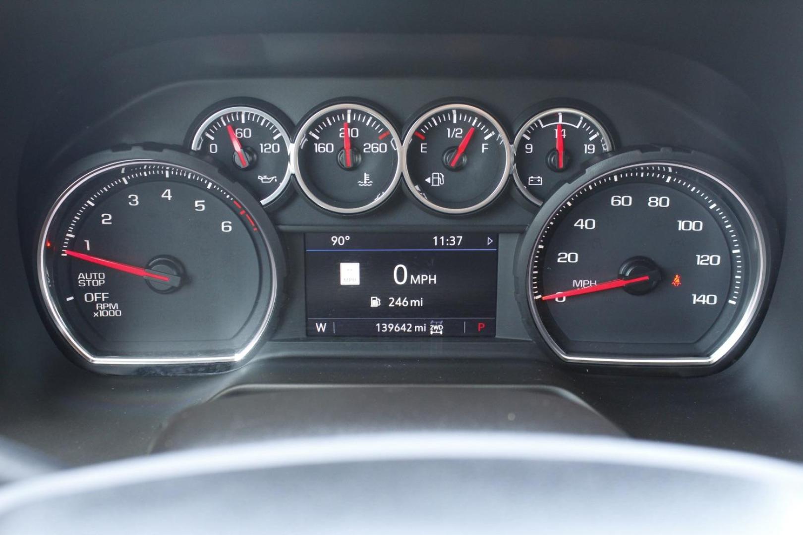 2021 Red Chevrolet Suburban 4WD Z71 (1GNSKDKD5MR) with an EcoTec3 5.3L V-8 gasoline direct injection engine, located at 2401 E Main St., Grand Prairie, TX, 75050, (972) 262-4440, 32.748981, -96.969643 - Photo#23