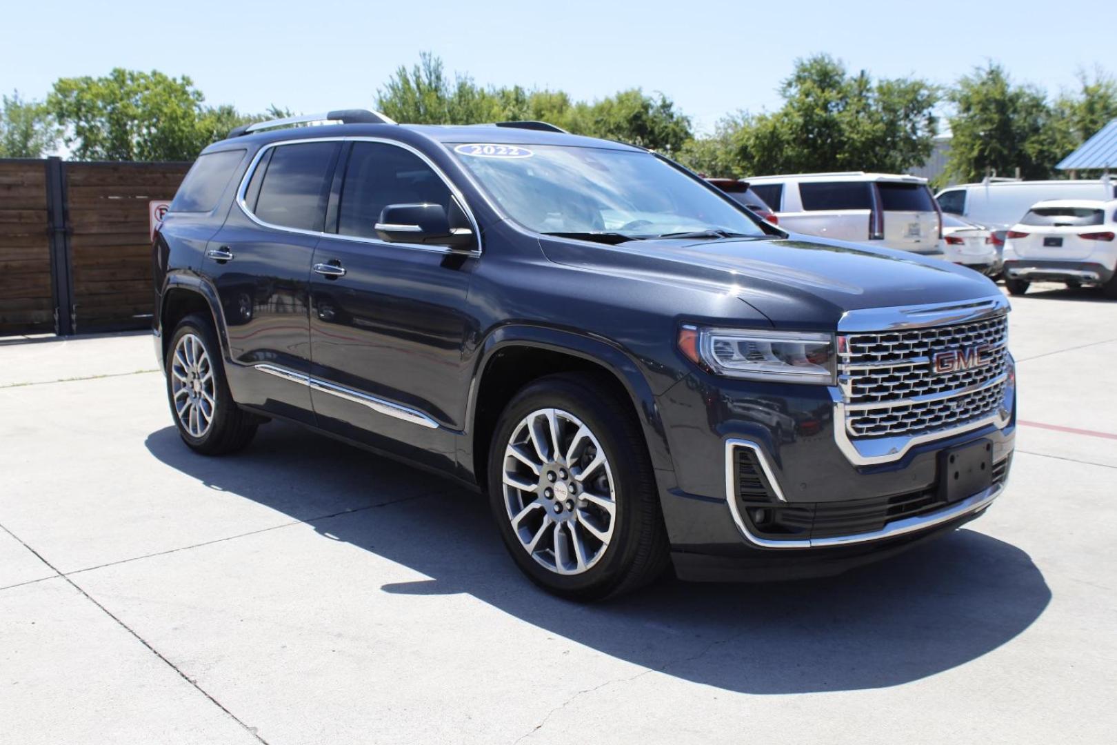2022 Green GMC Acadia FWD Denali (1GKKNPLS2NZ) , located at 2401 E Main St., Grand Prairie, TX, 75050, (972) 262-4440, 32.748981, -96.969643 - Photo#1