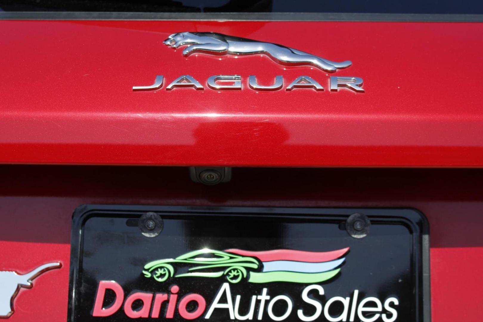 2018 Red Jaguar F-PACE 25t Prestige (SADCK2FX3JA) with an Ingenium 2L I-4 gasoline direct injection engine, located at 2401 E Main St., Grand Prairie, TX, 75050, (972) 262-4440, 32.748981, -96.969643 - Photo#7