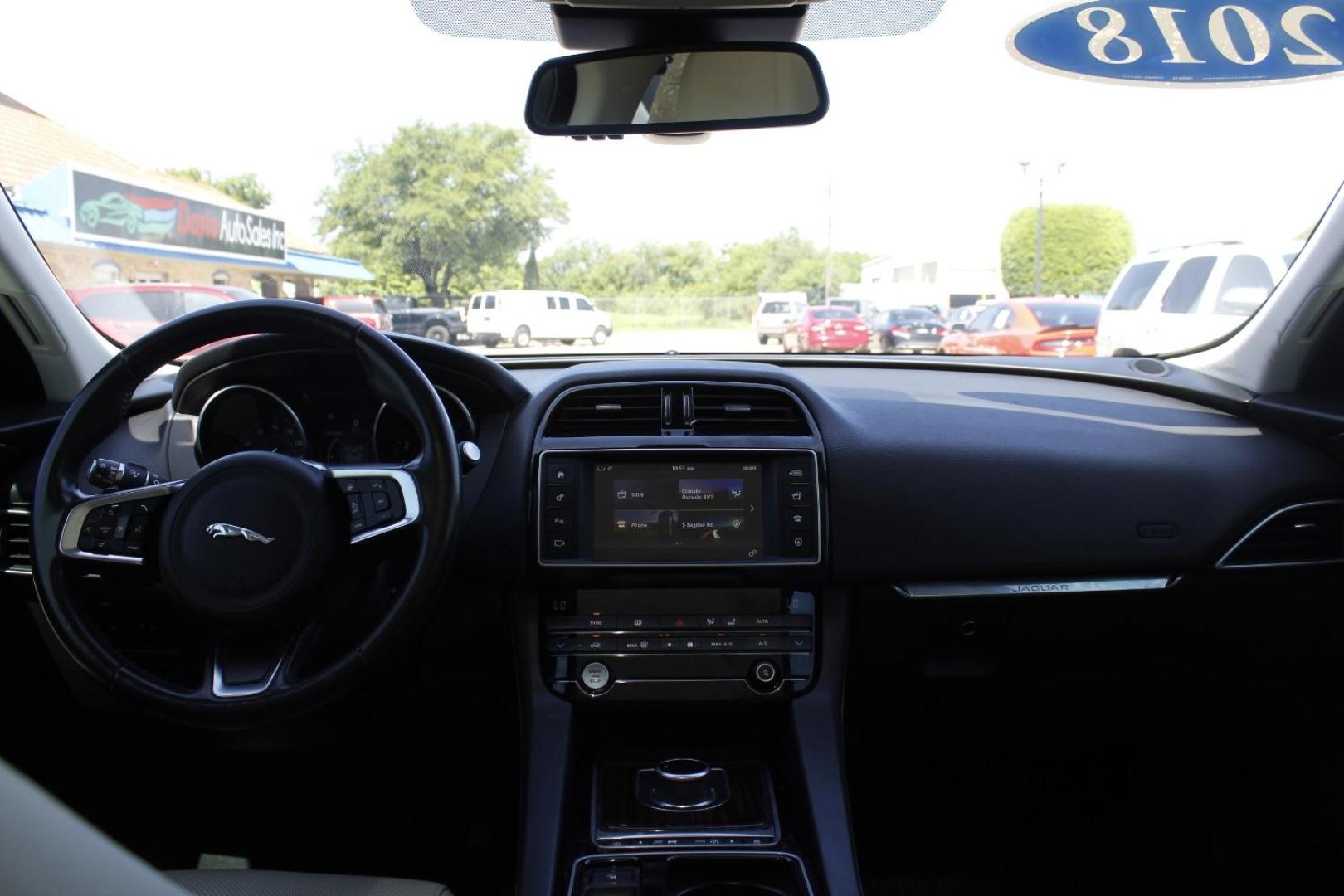 2018 Red Jaguar F-PACE 25t Prestige (SADCK2FX3JA) with an Ingenium 2L I-4 gasoline direct injection engine, located at 2401 E Main St., Grand Prairie, TX, 75050, (972) 262-4440, 32.748981, -96.969643 - Photo#15