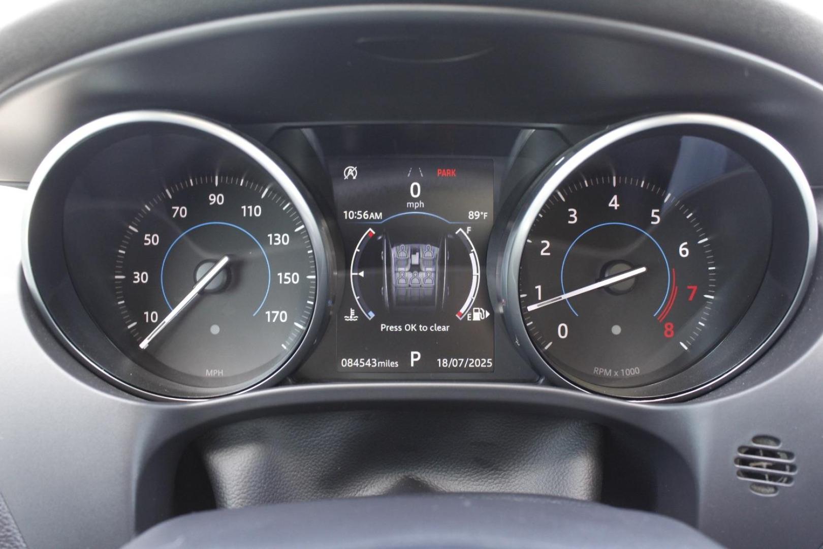 2018 Red Jaguar F-PACE 25t Prestige (SADCK2FX3JA) with an Ingenium 2L I-4 gasoline direct injection engine, located at 2401 E Main St., Grand Prairie, TX, 75050, (972) 262-4440, 32.748981, -96.969643 - Photo#23