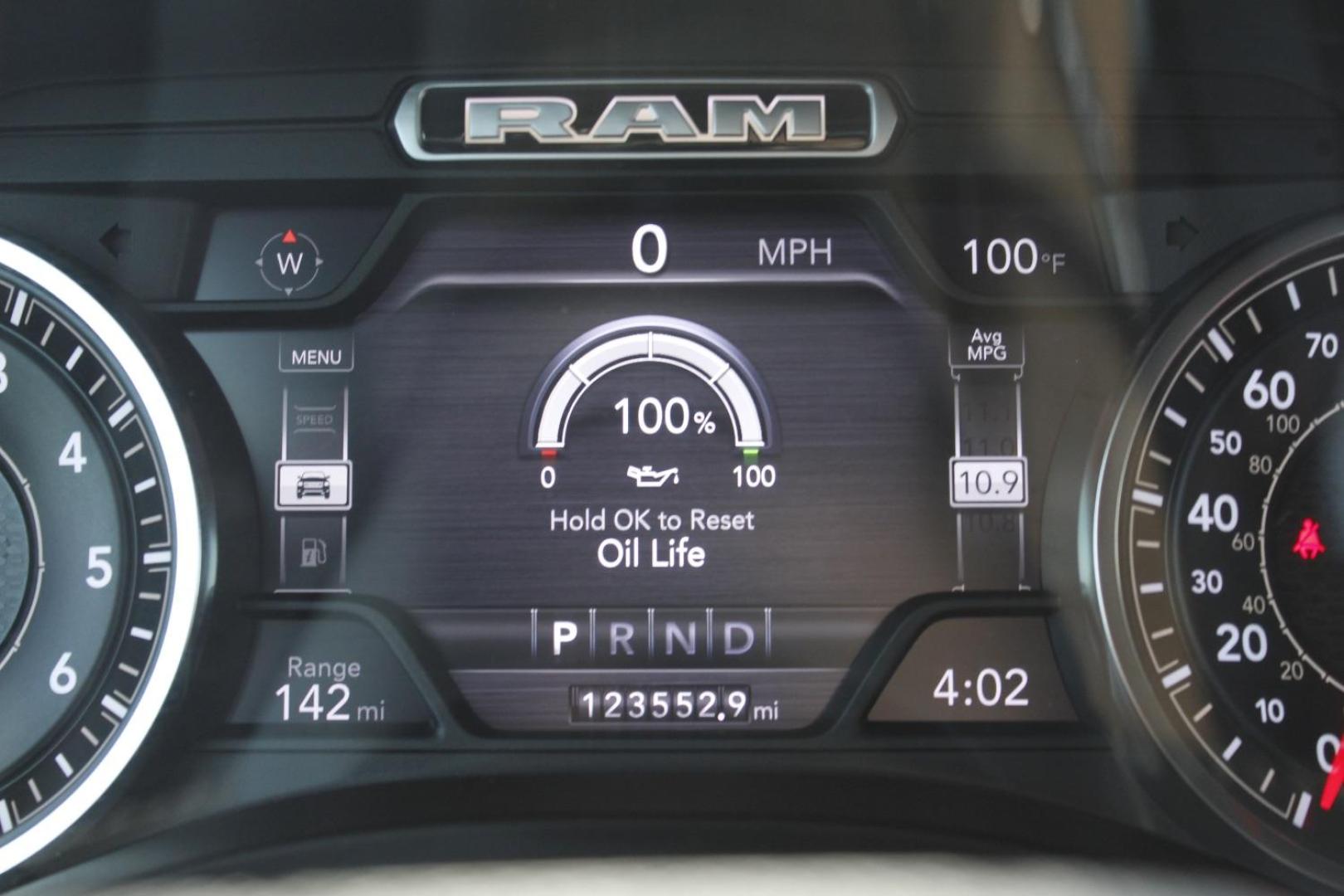 2019 White Ram 1500 Big Horn/Lone Star Crew Cab 4x4 5'7 Box (1C6SRFFT2KN) , located at 2401 E Main St., Grand Prairie, TX, 75050, (972) 262-4440, 32.748981, -96.969643 - Photo#14