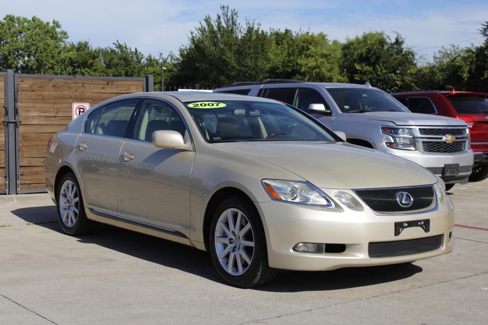2007 Gold Lexus GS 350 (JTHBE96S270) , located at 2401 E Main St., Grand Prairie, TX, 75050, (972) 262-4440, 32.748981, -96.969643 - Photo#2