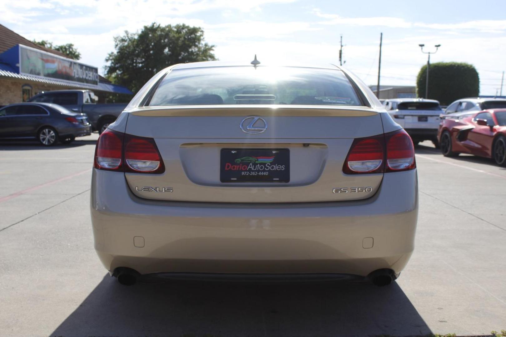2007 Gold Lexus GS 350 (JTHBE96S270) , located at 2401 E Main St., Grand Prairie, TX, 75050, (972) 262-4440, 32.748981, -96.969643 - Photo#6