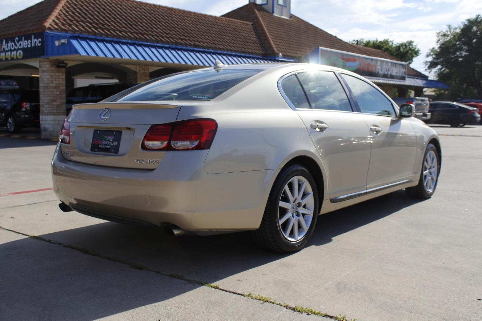 2007 Gold Lexus GS 350 (JTHBE96S270) , located at 2401 E Main St., Grand Prairie, TX, 75050, (972) 262-4440, 32.748981, -96.969643 - Photo#7