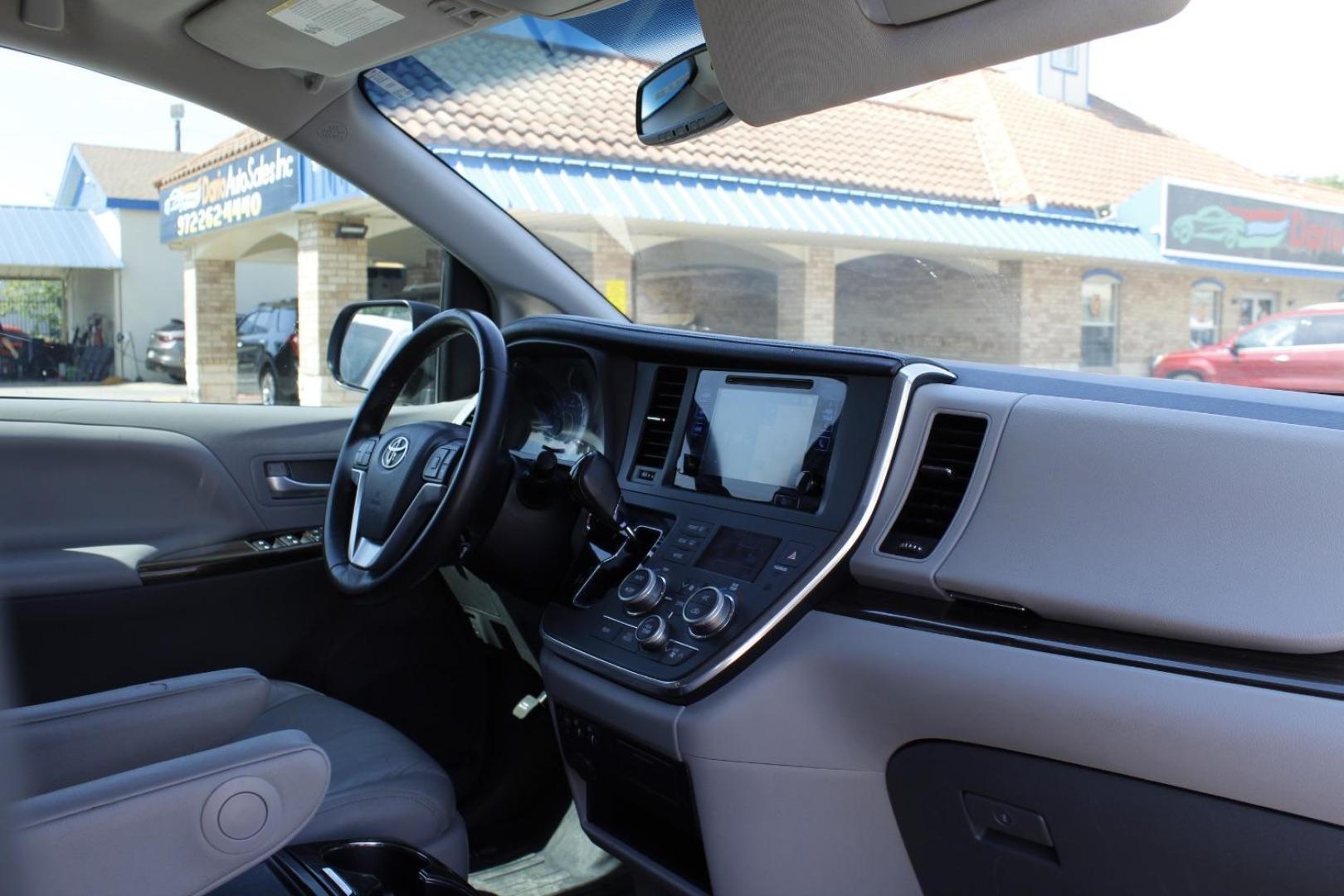 2017 Gray Toyota Sienna (5TDYZ3DC3HS) with an 3.5L V6 EFI DOHC 24V engine, located at 2401 E Main St., Grand Prairie, TX, 75050, (972) 262-4440, 32.748981, -96.969643 - Photo#14