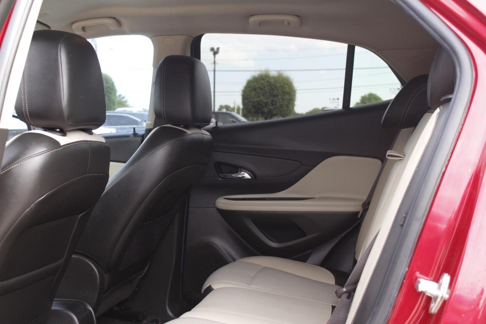 2017 Red Buick Encore Preferred (KL4CJASB0HB) with an Ecotec 1.4L I-4 DOHC engine, located at 2401 E Main St., Grand Prairie, TX, 75050, (972) 262-4440, 32.748981, -96.969643 - Photo#4
