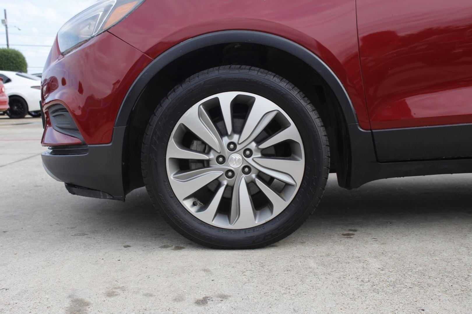 2017 Red Buick Encore Preferred (KL4CJASB0HB) with an Ecotec 1.4L I-4 DOHC engine, located at 2401 E Main St., Grand Prairie, TX, 75050, (972) 262-4440, 32.748981, -96.969643 - Photo#5