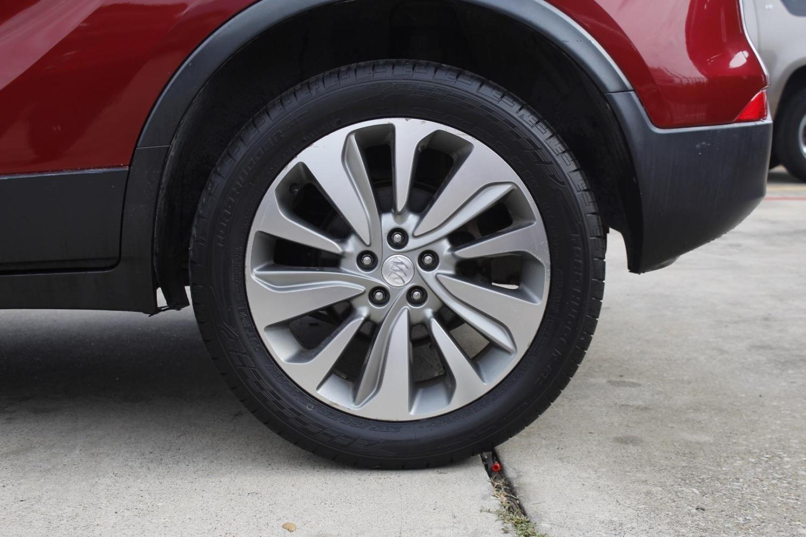 2017 Red Buick Encore Preferred (KL4CJASB0HB) with an Ecotec 1.4L I-4 DOHC engine, located at 2401 E Main St., Grand Prairie, TX, 75050, (972) 262-4440, 32.748981, -96.969643 - Photo#6