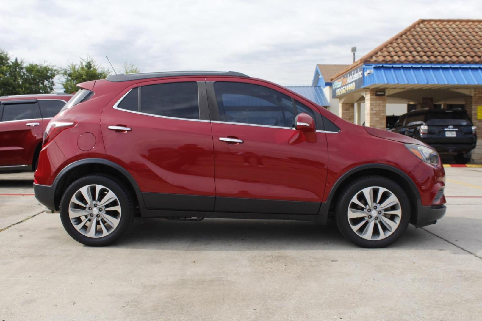 2017 Red Buick Encore Preferred (KL4CJASB0HB) with an Ecotec 1.4L I-4 DOHC engine, located at 2401 E Main St., Grand Prairie, TX, 75050, (972) 262-4440, 32.748981, -96.969643 - Photo#13