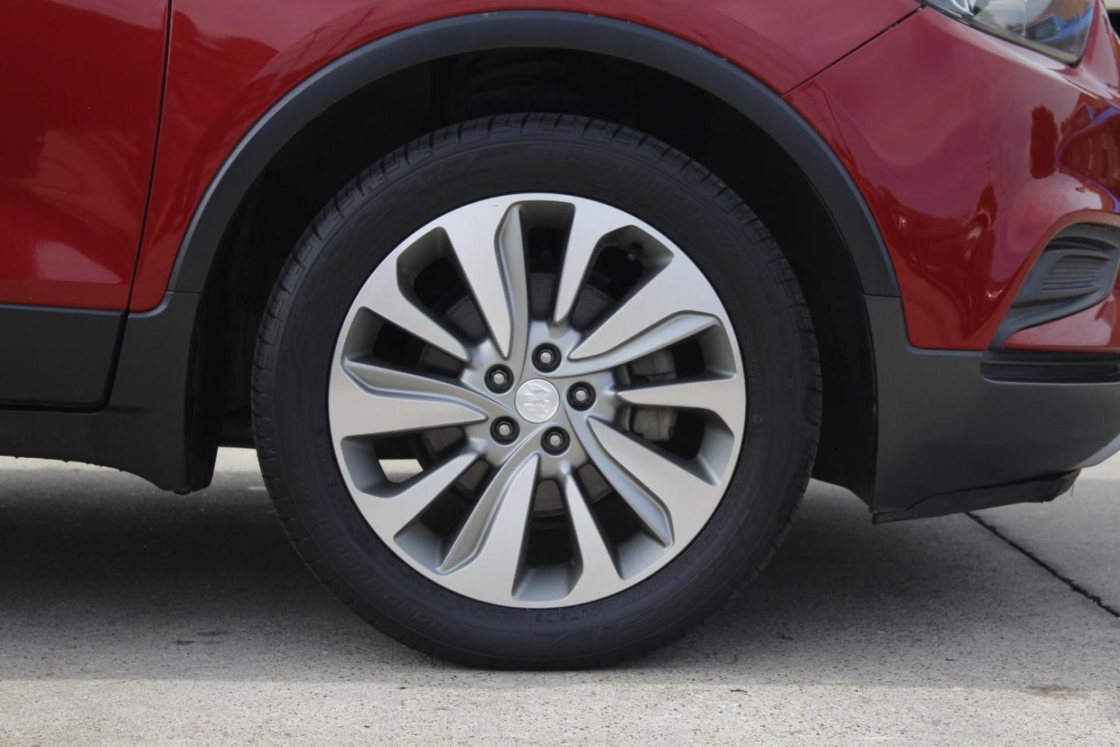 2017 Red Buick Encore Preferred (KL4CJASB0HB) with an Ecotec 1.4L I-4 DOHC engine, located at 2401 E Main St., Grand Prairie, TX, 75050, (972) 262-4440, 32.748981, -96.969643 - Photo#15