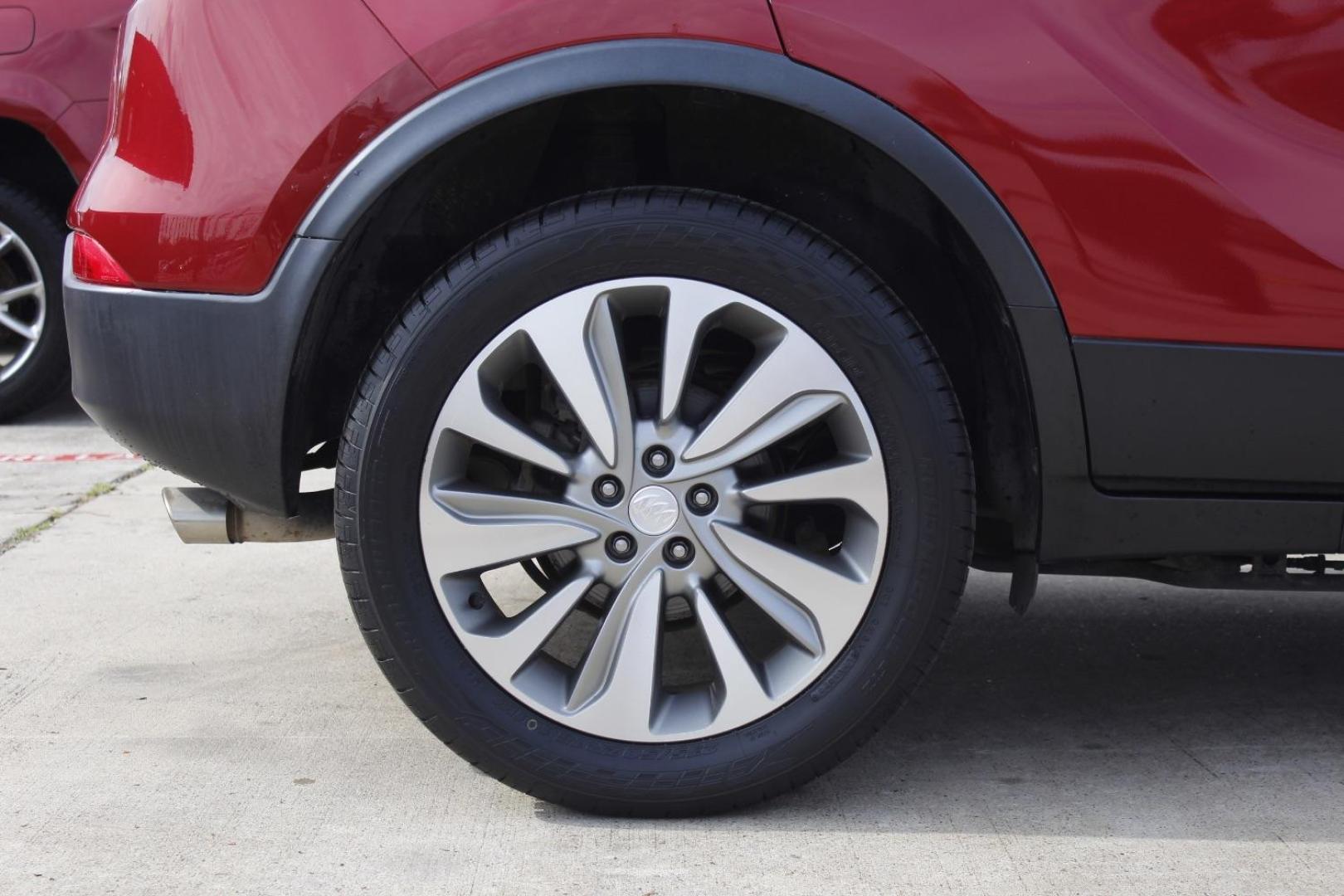 2017 Red Buick Encore Preferred (KL4CJASB0HB) with an Ecotec 1.4L I-4 DOHC engine, located at 2401 E Main St., Grand Prairie, TX, 75050, (972) 262-4440, 32.748981, -96.969643 - Photo#16
