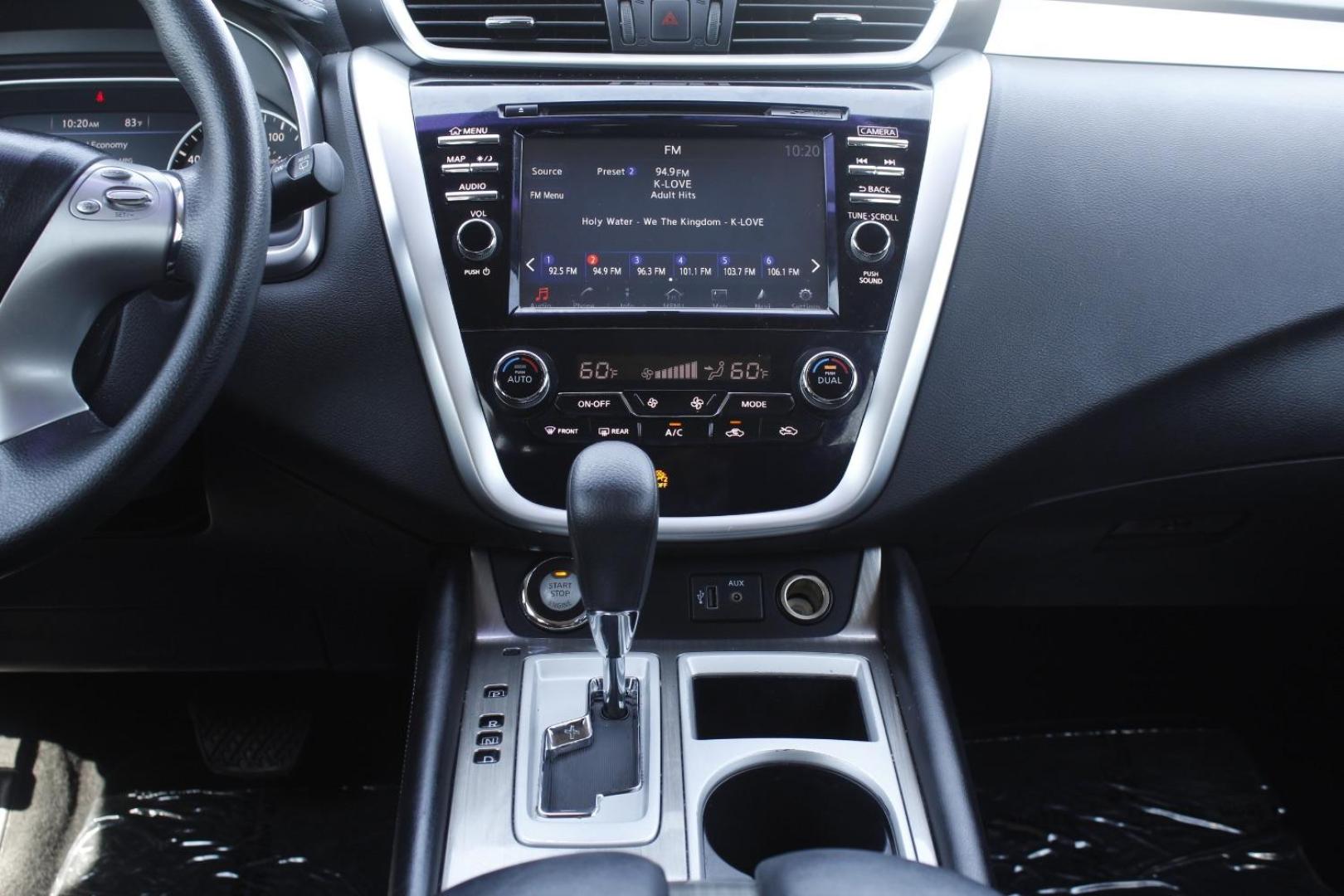 2018 Black Nissan Murano S (5N1AZ2MG6JN) with an 3.5L V-6 DOHC engine, located at 2401 E Main St., Grand Prairie, TX, 75050, (972) 262-4440, 32.748981, -96.969643 - Photo#16