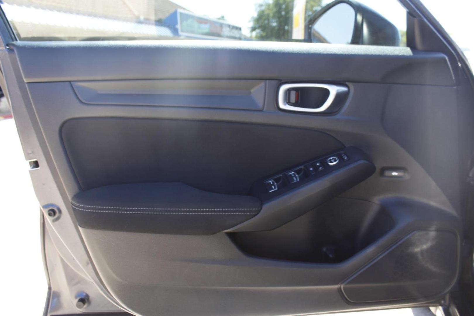 2022 Gray Honda Civic Sport Sedan (2HGFE2F55NH) with an 2L I-4 gasoline direct injection engine, located at 2401 E Main St., Grand Prairie, TX, 75050, (972) 262-4440, 32.748981, -96.969643 - Photo#12