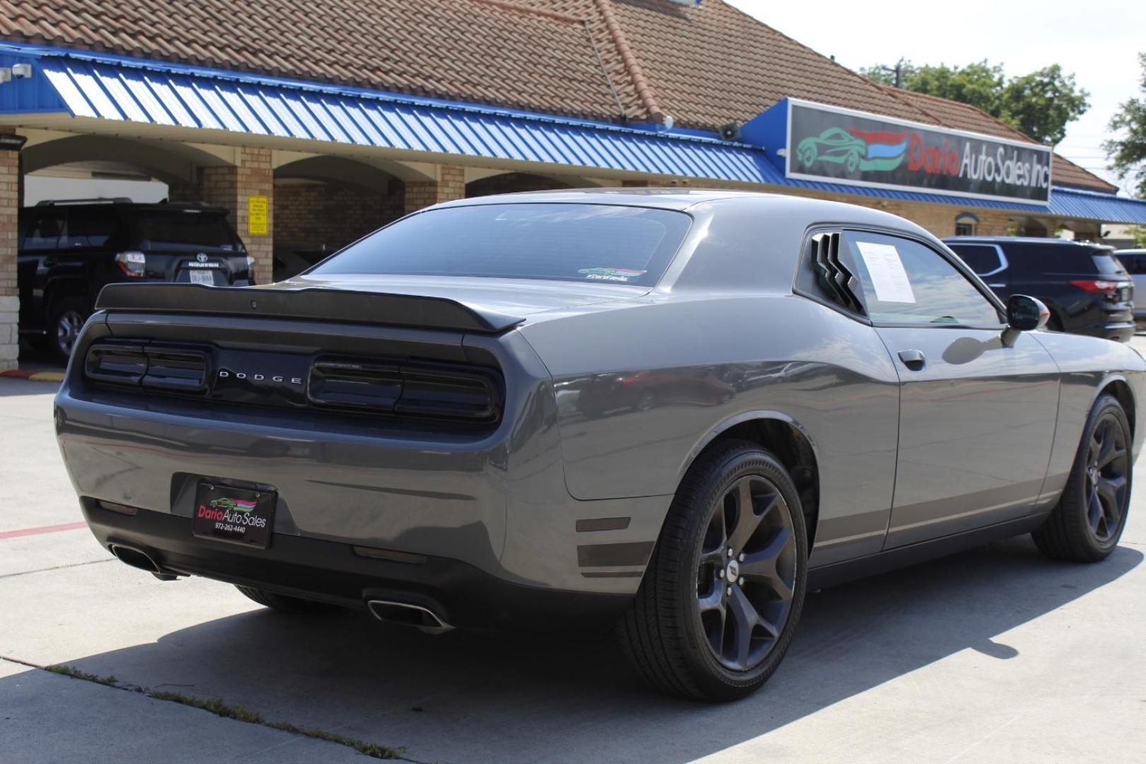 2017 Gray Dodge Challenger SXT (2C3CDZAGXHH) with an Pentastar 3.6L V-6 DOHC engine, located at 2401 E Main St., Grand Prairie, TX, 75050, (972) 262-4440, 32.748981, -96.969643 - Photo#5
